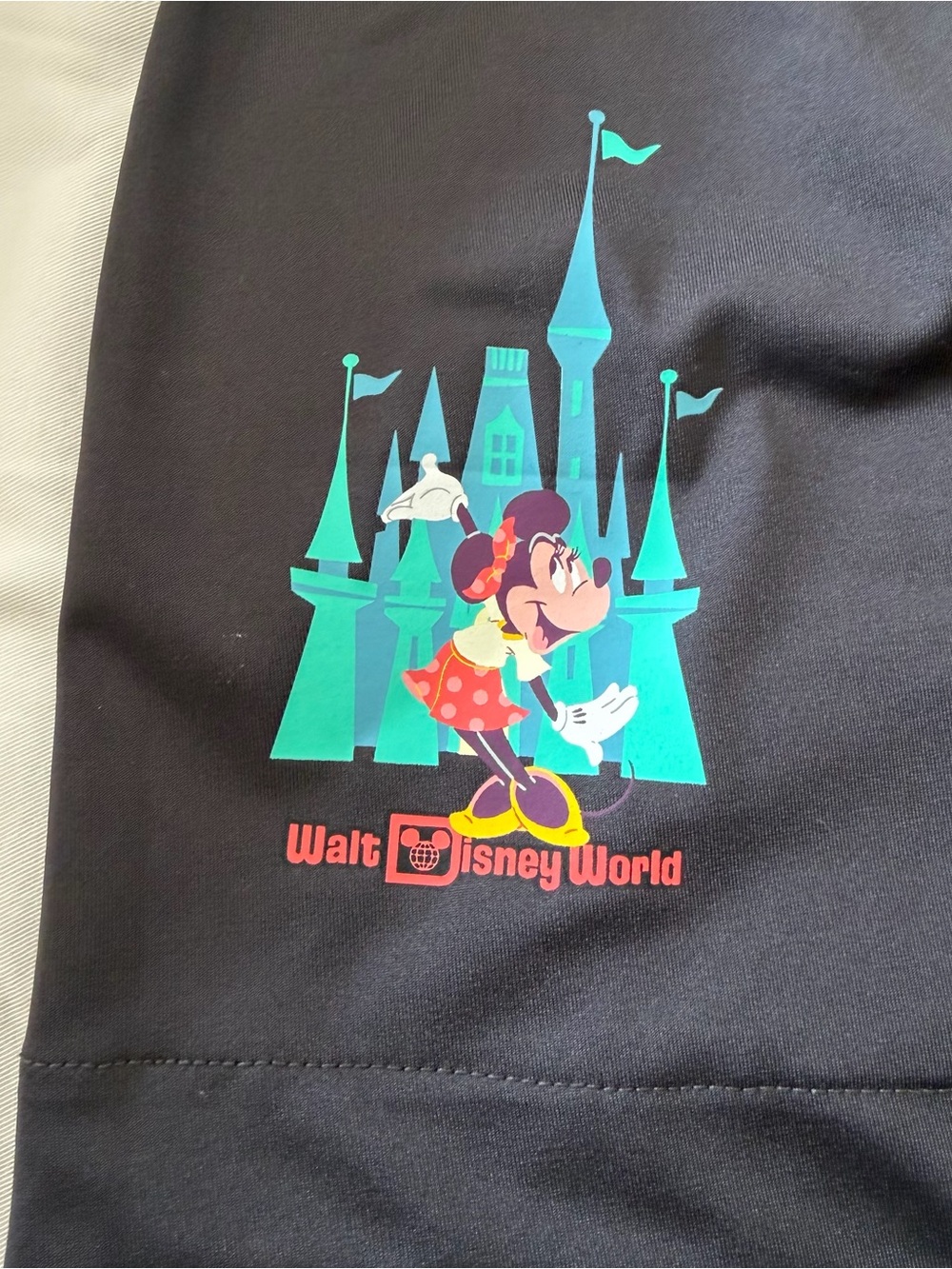 Walt Disney World Minnie Mouse "Play in the Park" athletic skort Woman’s L Black - Picture 5 of 9